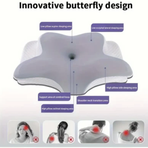 Cervical Neck Pillow Memory Foam Sleeping Pillows Ergonomic