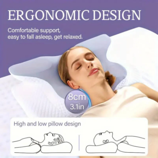 Cervical Neck Pillow Memory Foam Sleeping Pillows Ergonomic